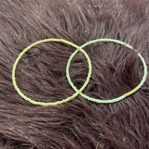 Small bead white bracelet